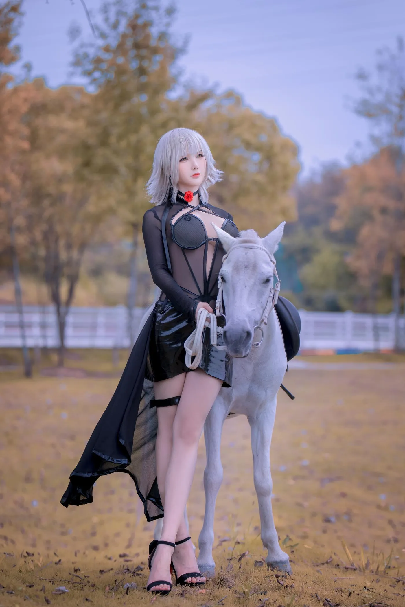 仙九Airi – NO.16 黑贞马会 [18P]插图6
